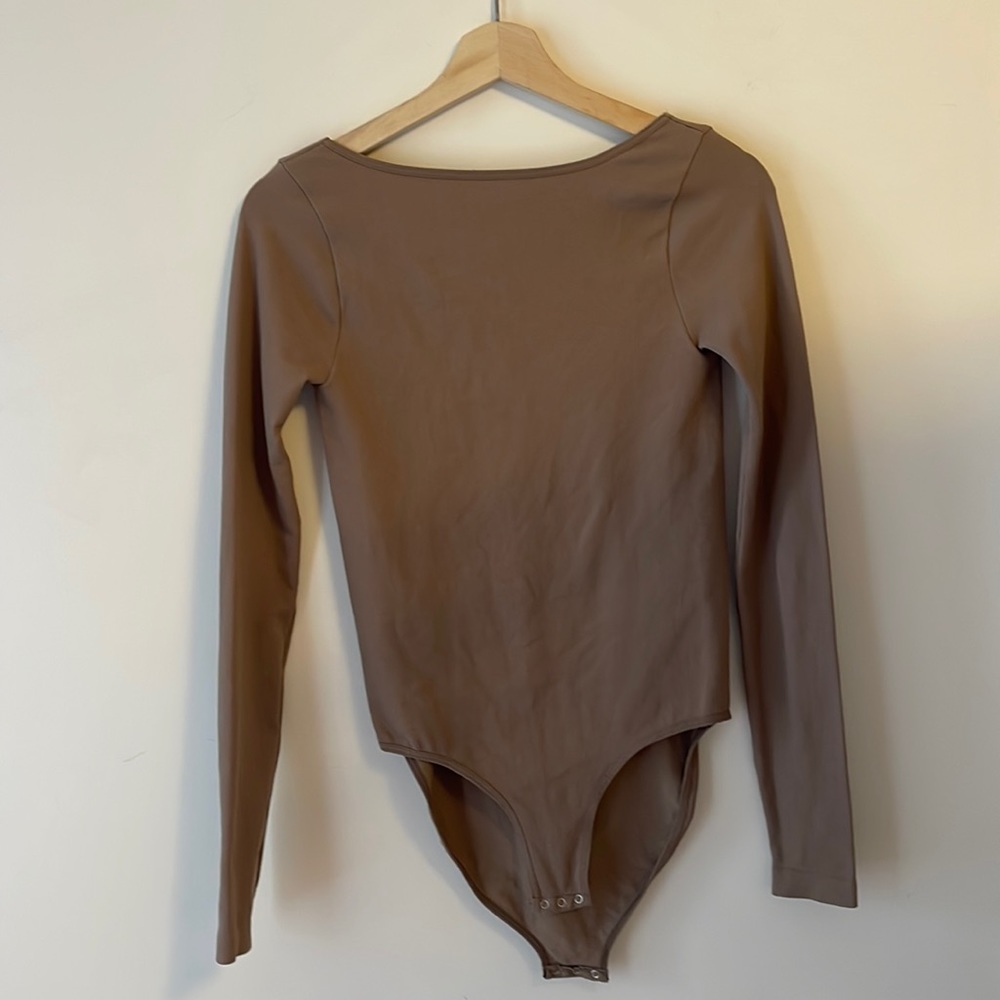 Free People Nude Bodysuit